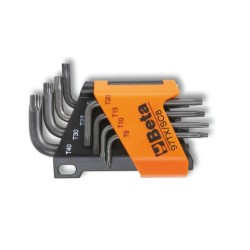 Juego de 8 llaves Torx acodadas 97TX/SC8 de Beta Tools