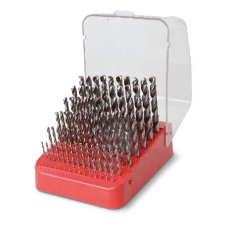 Juego de 91 brocas HSS helicoidales rectificadas 412/SP91 | Beta Tool