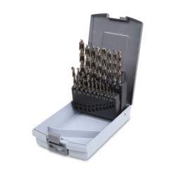 Juego de 19 brocas HSS-G helicoidales con afilado especial | Beta Too