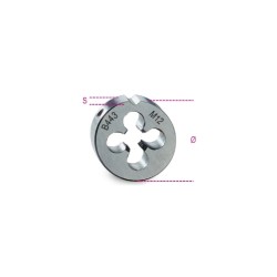 Terrajas paso fino, roscado métrico de acero HSS - Beta Tools