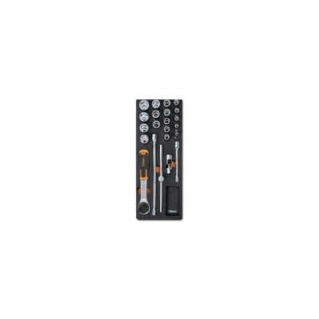 Vasos hexagonales y accesorios de 3/8""";