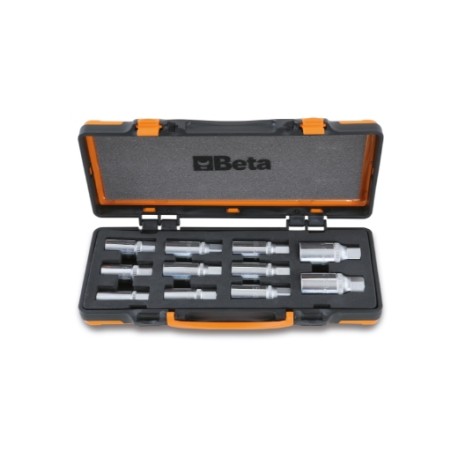 Juego de 11 Extractores de Rodillos para Espárragos con Cuadrado Hemb