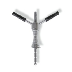 Prensa para montaje de dirección y eje de pedalier