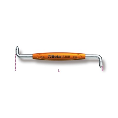 Destornillador acodado Phillips® BetaEvox – UNI 7083 DIN 5208