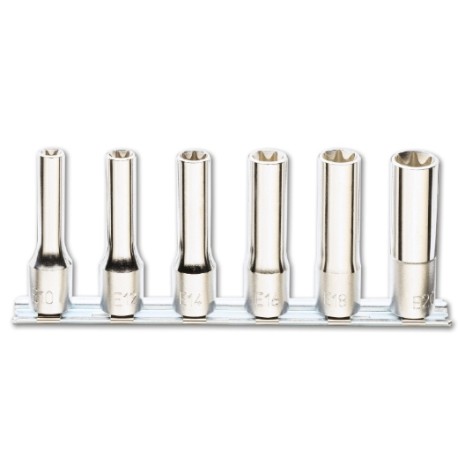 920FTXLSB – Juego de 6 vasos de 1/2"" Torx®, en soporte – Beta Tools"