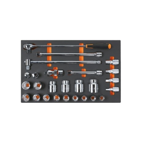 Vasos hexagonales y accesorios de 3/4""";