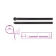 Bridas de nailon con diente de acero 1748-NL – Beta Tools