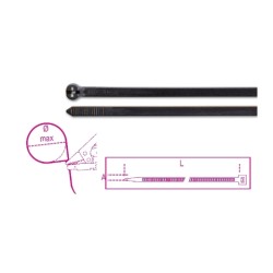 Bridas de nailon con diente de acero 1748-NL – Beta Tools