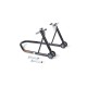 Caballete delantero ajustable para moto