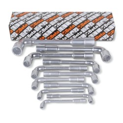 Juego de Llaves de Vaso Doble Hexagonales/Poligonales Acodadas 937/S 