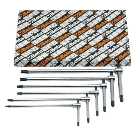 Juego de Llaves en T con Tres Extremidades Torx®, Cromadas 951TX/S – 