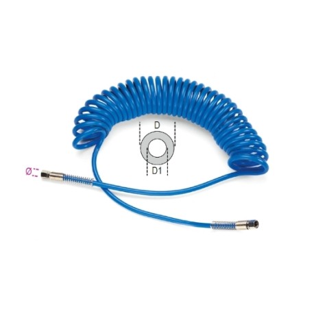 Espiral de poliuretano 95 Shore extensible a 15 m – Beta Tools";