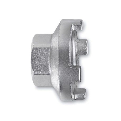 Extractor para rueda libre BMX de 4 muecas niquelado