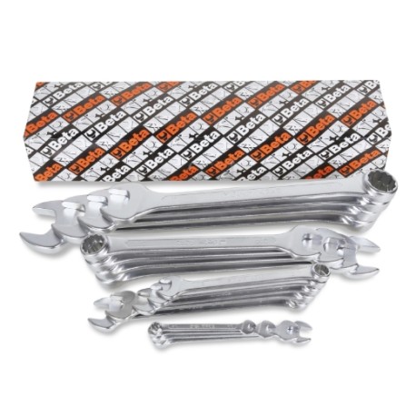 Llave de tipo sueco con mordazas planas a 45° de acero forjado 375 - 