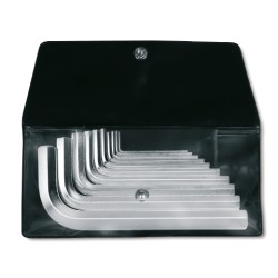 Juego de 6 llaves Allen acodadas cromadas - Beta Tools