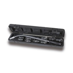 Surtido de Llave Curva y 9 Puntas para Tuercas Tensoras de Correas