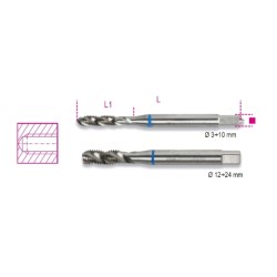  Macho de roscar HSS para agujeros ciegos gruesos 428FC | Beta Tools