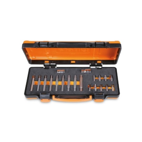 Surtido de 18 Puntas de 10 mm y 2 Accesorios en Termoformado Suave en