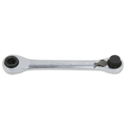 Llave portapuntas con carraca reversible, cromada - Beta Tools 194
