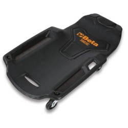 Camilla de taller de plástico antichoques - Almohada ergonómica y 6 r