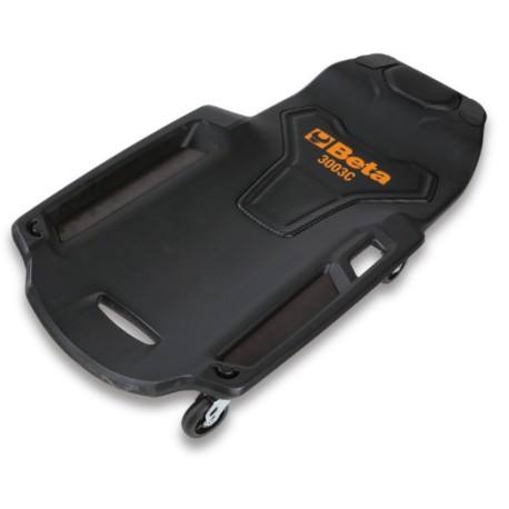 Camilla de taller de plástico antichoques - Almohada ergonómica y 6 r