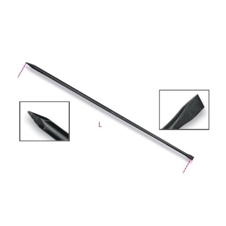 Palanca con extremos en punta y cortafrío de acero forjado