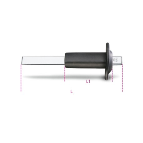 1342PM - Cortafrio Extraplano de Corte Recto con Mango