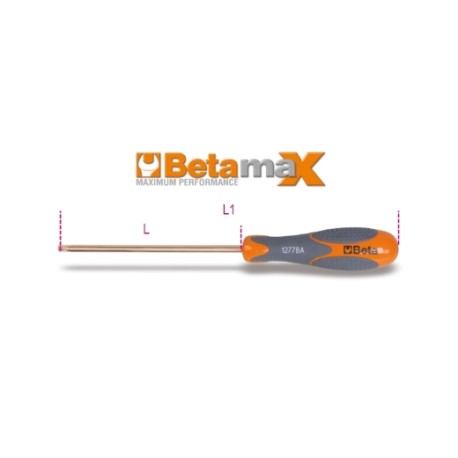 Destornillador Torx® BetaMax, antichispa, modelo 1277BA – Beta