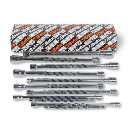 Juego de 9 llaves en T hexagonales 950