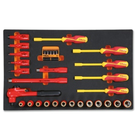 Surtido de herramientas aisladas – Seguridad en trabajos eléctricos MV110