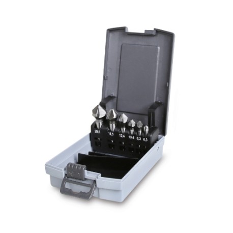 Juego de fresas HSS de 3 filos para desbastar y entallar | Beta Tools