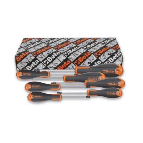 Juego de 7 destornilladores Allen con cabeza esférica BetaEvox – ISO 