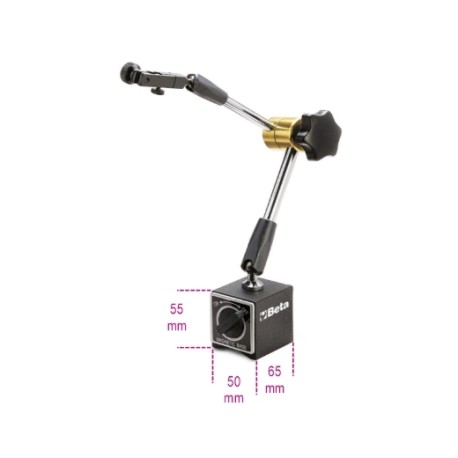 Soporte articulado con base magnética