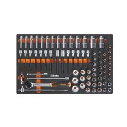 Surtido de herramientas con vasos de 1/2"" y puntas Torx®, Allen® MV120