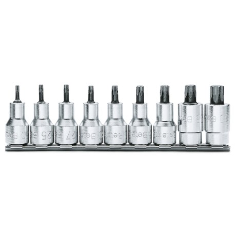 920TX/SB – Juego de 7 vasos de 1/2"" con punta Torx®, en soporte – Be