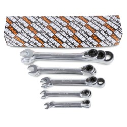 Juego de 12 llaves combinadas rectas con carraca - Beta Tools 142/S