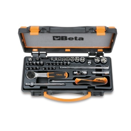  Surtido de 11 vasos hexagonales, 20 puntas y 8 accesorios – Beta Too