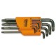 Juego de 8 llaves acodadas para tornillos Torx® 97RTX/SC8 de Beta Too