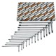 Juego de Llaves en T con Tres Extremidades Torx®, Cromadas 951TX/S – 