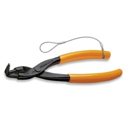 Alicate para retenes interiores de bocas acodadas 90°, con mangos rec