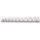 Juego de 19 brocas HSS-G helicoidales con afilado especial de doble f
