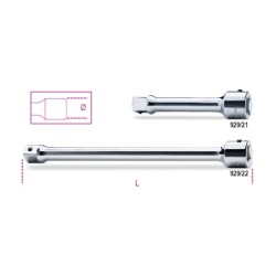 Alargaderas con cuadrado macho y hembra 1” 929/22