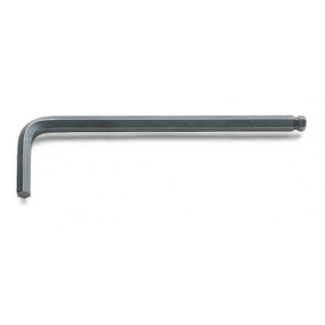 Llaves macho hexagonales acodadas con cabeza esférica, bruñidas - Bet