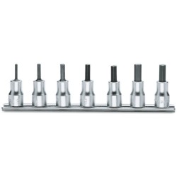 Juego de 7 portabrocas para tornillos de cabeza hexagonal?