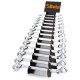 Juego de 8 llaves acodadas para tornillos Tamper Resistant Torx® - Be
