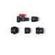 Kit de adaptadores antirreflujo para embudos 1758B y 1758B-1,6
