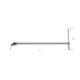 Mango articulado macho de 1/4"" en T – 900/40";