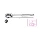 Carraca reversible con cuadrado macho de 3/8"", con mango de metal cr