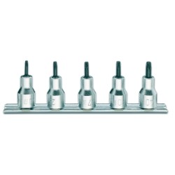 920RTX/SB – Juego de 5 vasos con punta Torx® en soporte – Beta Tools