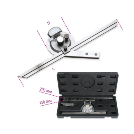 Transportador de ángulos de acero inoxidable